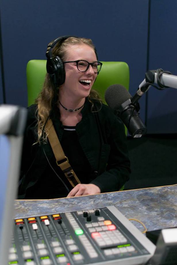 At the South African Broadcasting Corportation with Klein GO Study Abroad