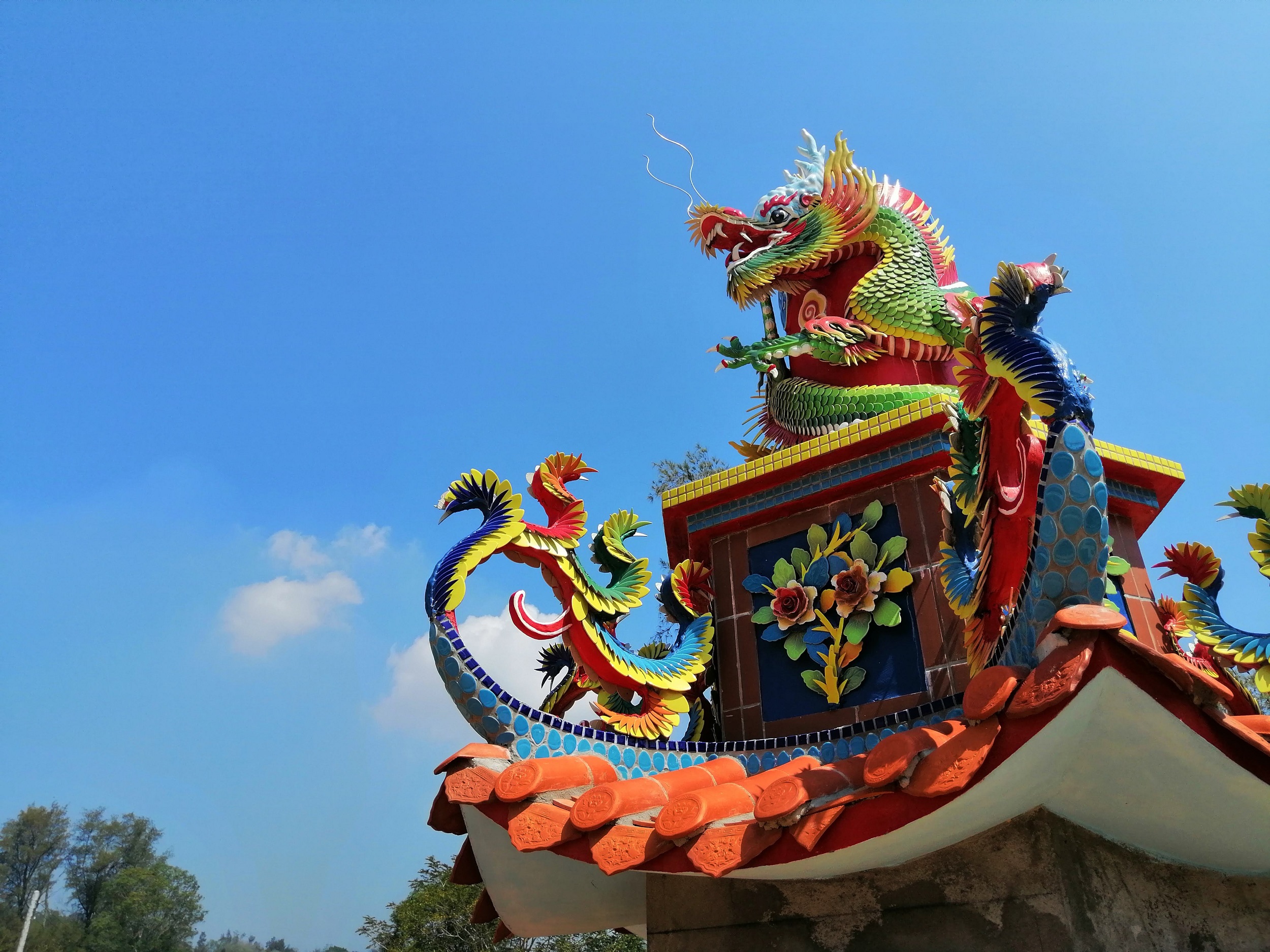 Kinmen Island Taiwan Temple Dragon