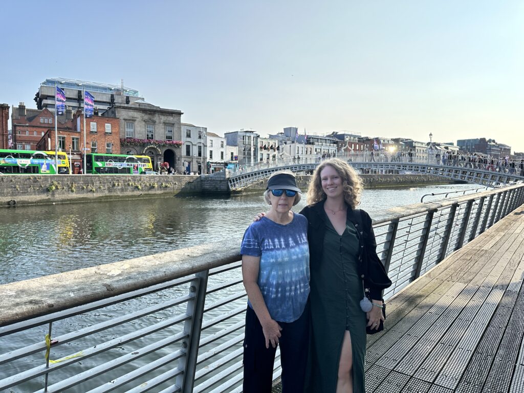 Americans traveling in Dublin before going on an ireland roadtrip