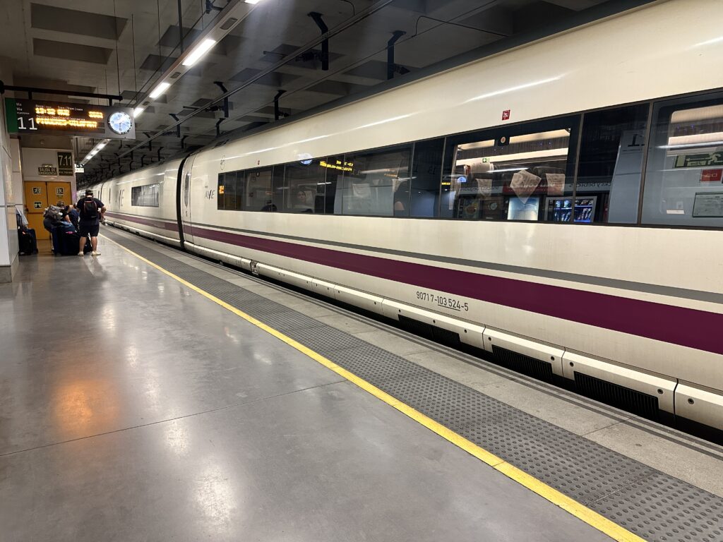 Spain Renfe Train to Girona from a day trip from Barcelona
