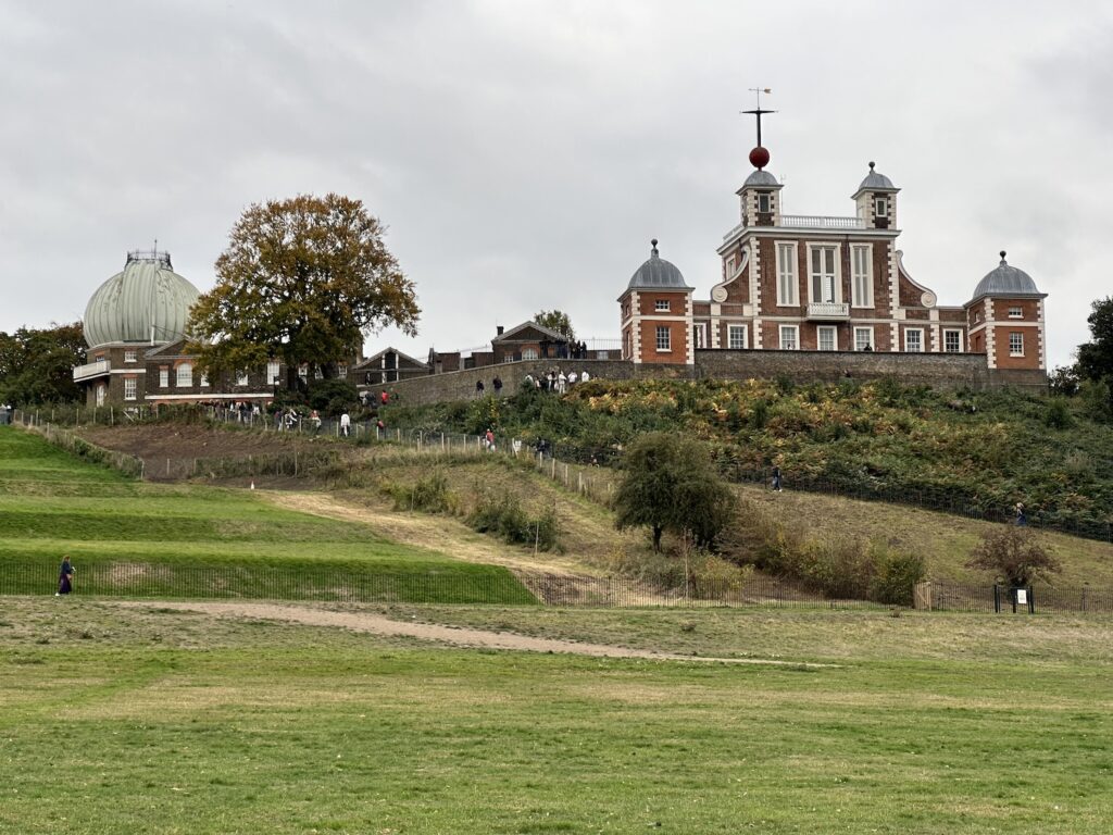 Greenwich park on a cloudy day 