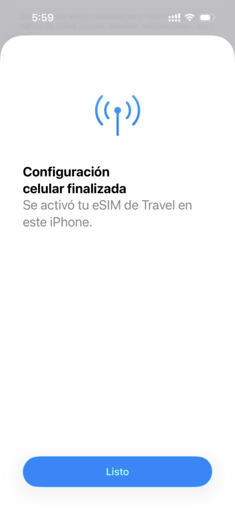 iphone esim installation screenshot install klook esim 