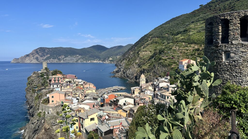 Vernazza Cinque Terre viewpoint