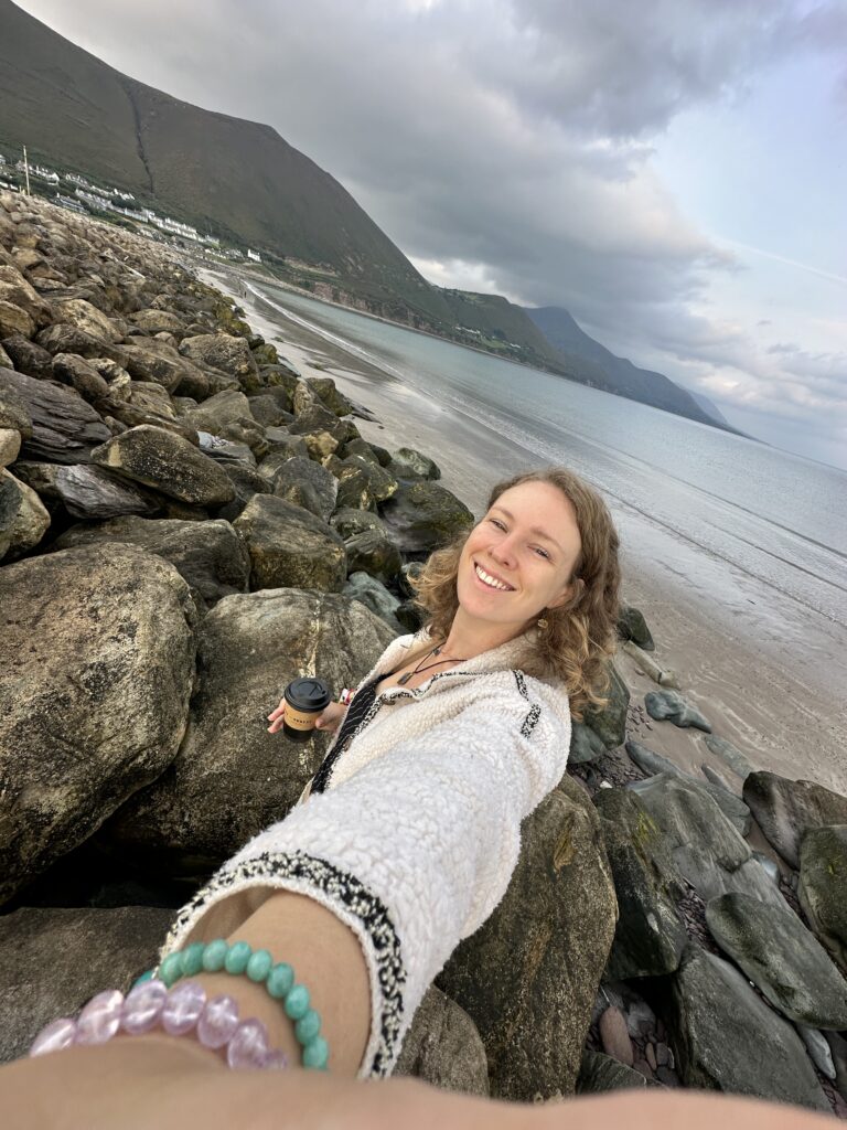 Rossbeigh strand first stop on ring of Kerry Ireland Road trip driving route