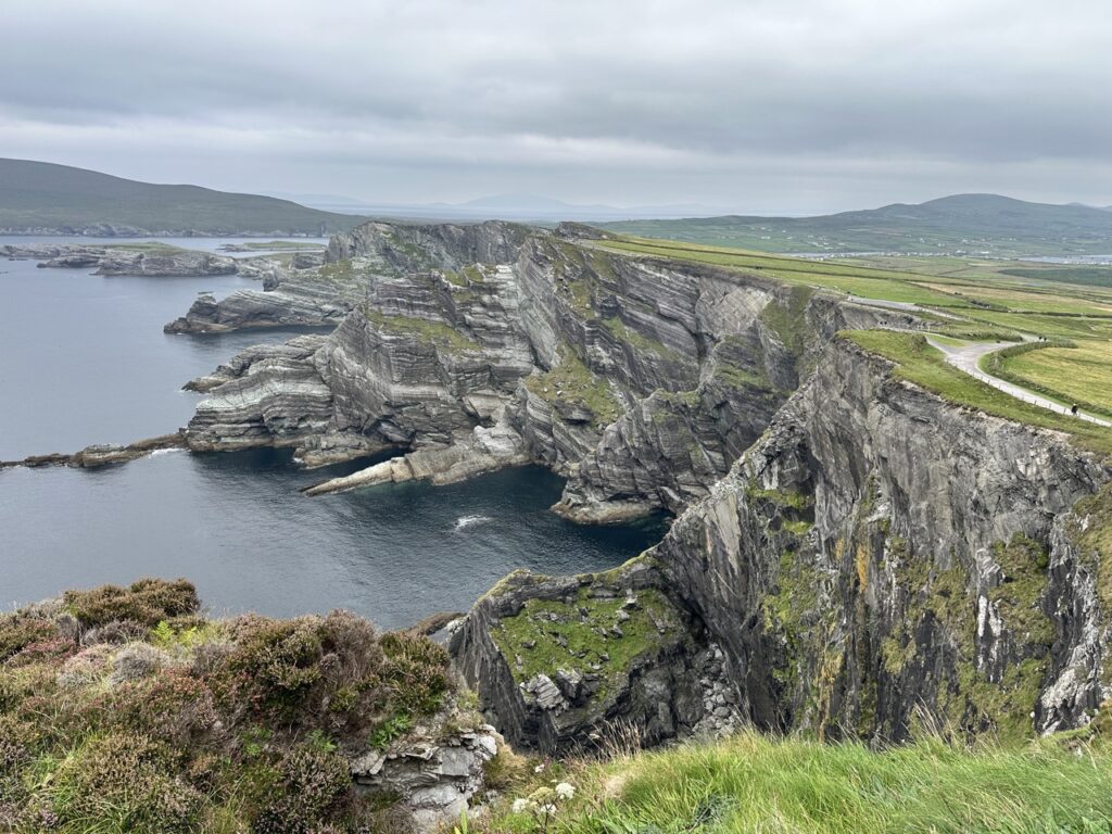 Kerry Cliffs in Ireland must see on a first time ireland road trip 