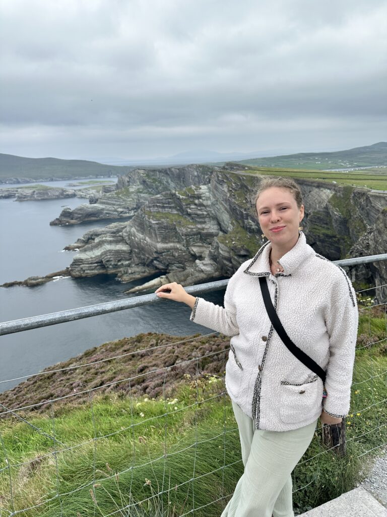 Kerry cliffs view at the ring of kerry ireland road trip itinerary stop