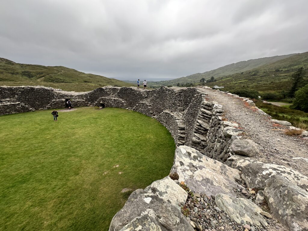 Staigue Stone Fort ring of Kerry Ireland driving route itinerary stop