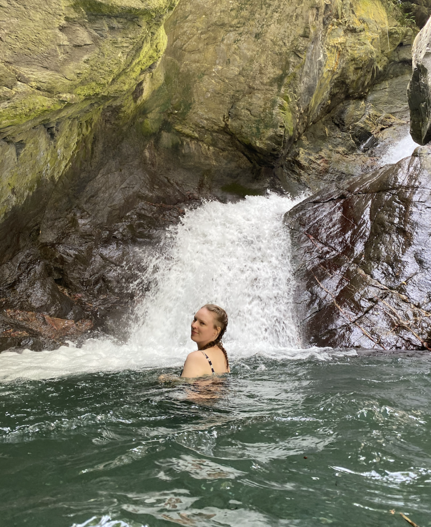 waterfall in mulberry creek taiwan taitung canyoning tour