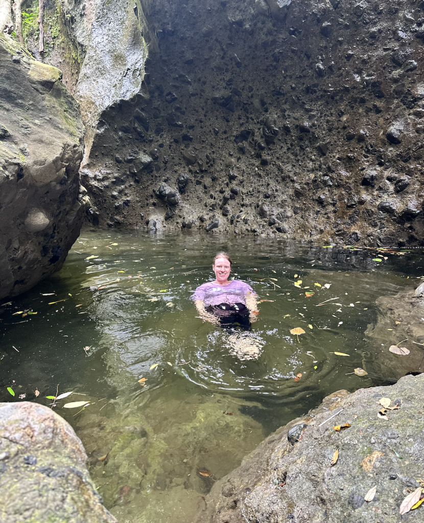 swimming in the canyons in taitung dulan taiwan best taitung outdoor adventures