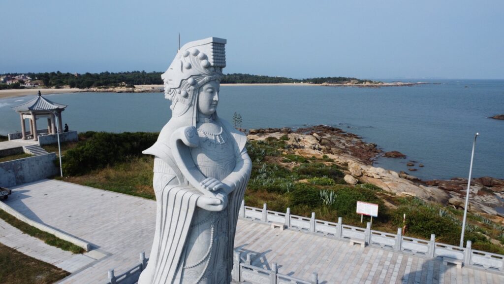 kinmen island matsu statue in taiwan