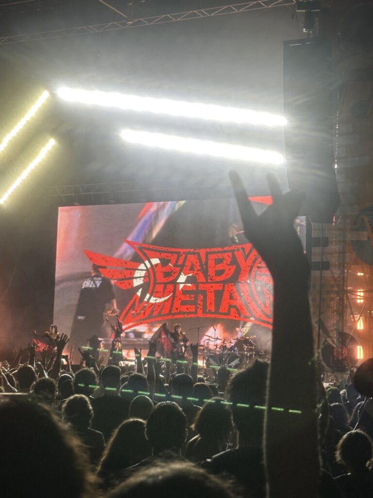 BABYMETAL istanbul photo from concert at Life Park concert venue 