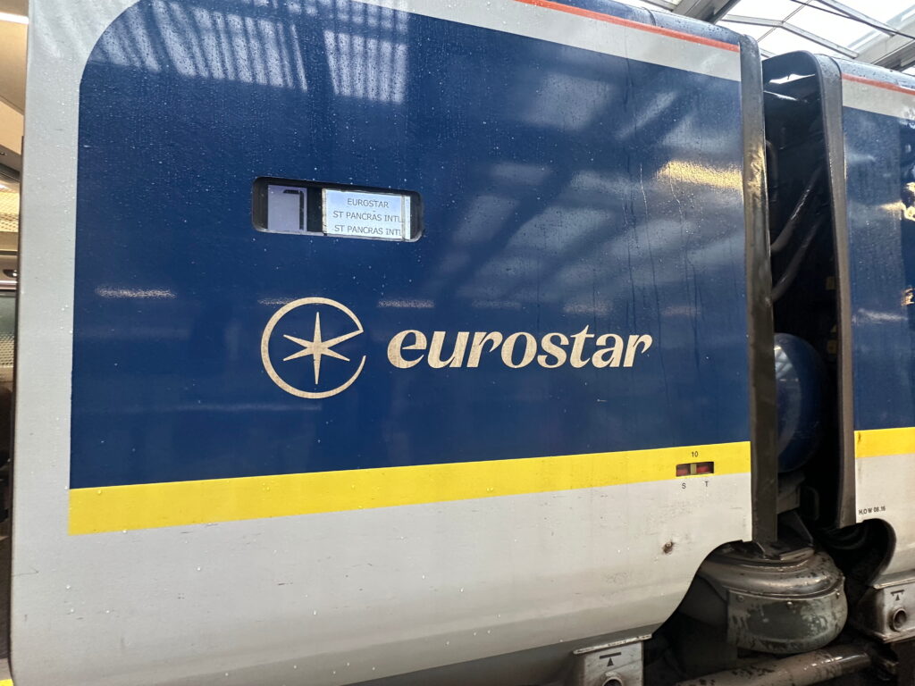 eurail pass review including the eurostar train photo of outside of eurostar