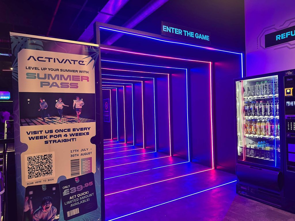 ACTIVATE London game center at oxford circus