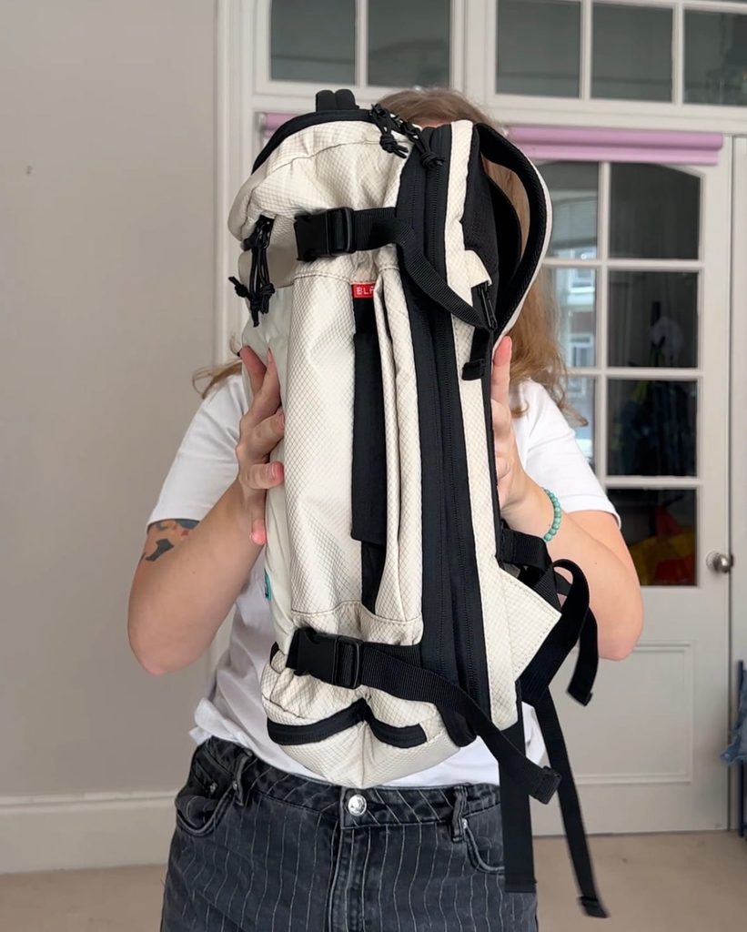 Bagsmart Blast Pro 38 liter Review unexpanded view