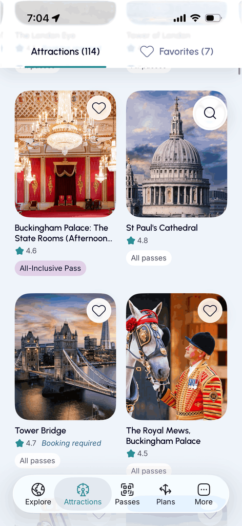 go city london pass screenshots list of over 100 attractions and things to do in london