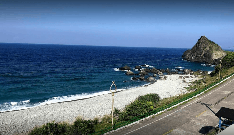 view from Banai Homestay hotel on Taiwan best islands orchid island
