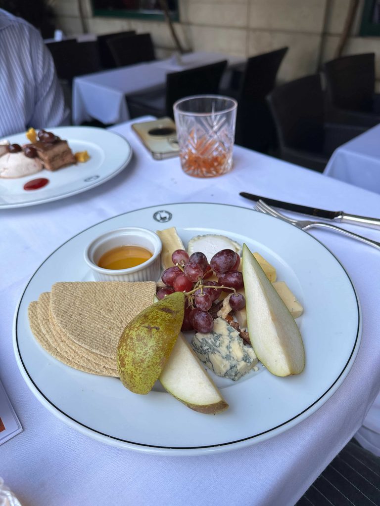 Boisdale best london restaurants dessert cheese plate 