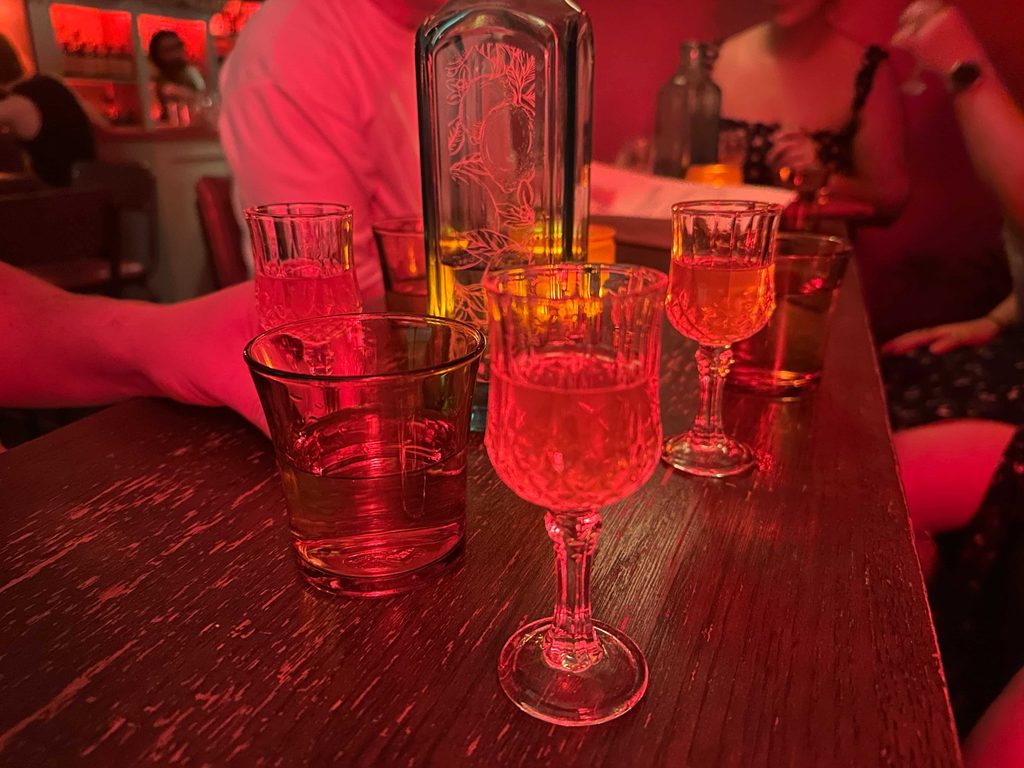drinks and cocktails at Opium in Chinatown SOHO in London
