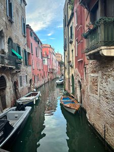 First-Timer 2-Day Venice Itinerary walking along the canals
