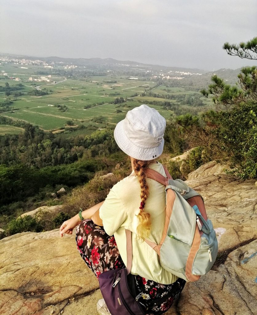 looking over the view after hiking on kinmen one of the best things to do