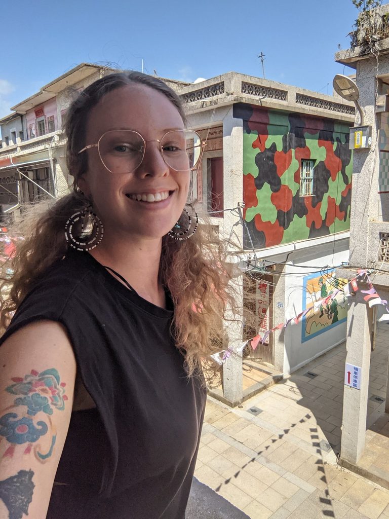 overlooking the old street on little kinmen